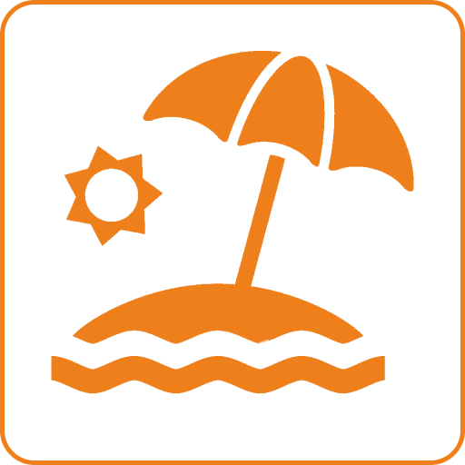 В 200 м от пляжа